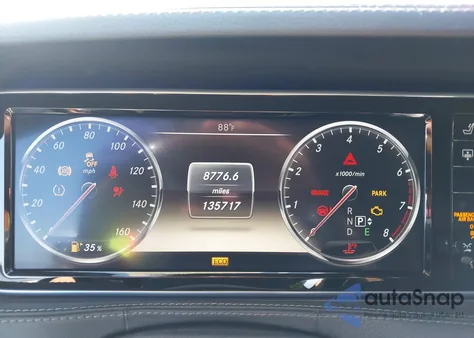 2014 Mercedes-Benz S 550 из США, поврежденный, VIN WDDUG8CB0EA062871